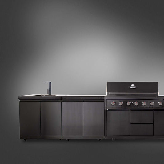 NOVA GRAPHITE SINK, BIN & STORAGE MODULE - - Gasmate - Hunter Valley Heating