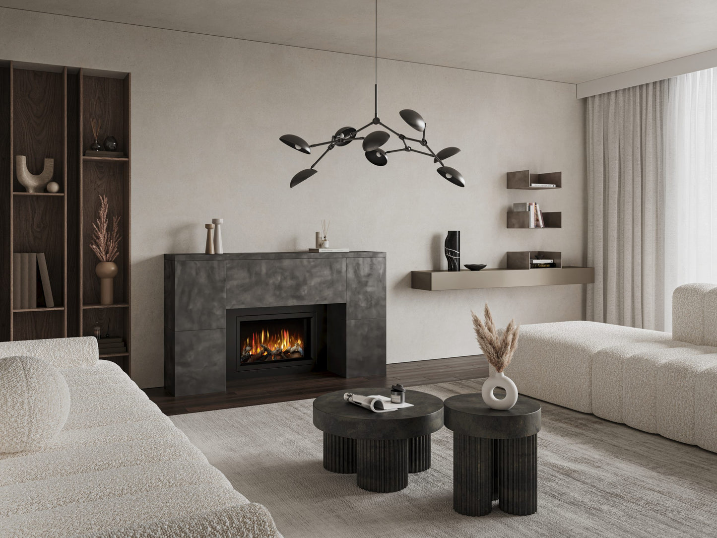 ilektro 950 LT Electric Fireplace