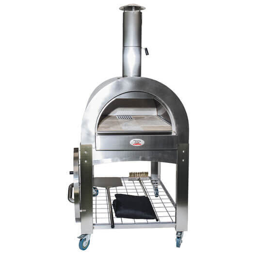 Large Stainless Steel Wood Fired Pizza Oven