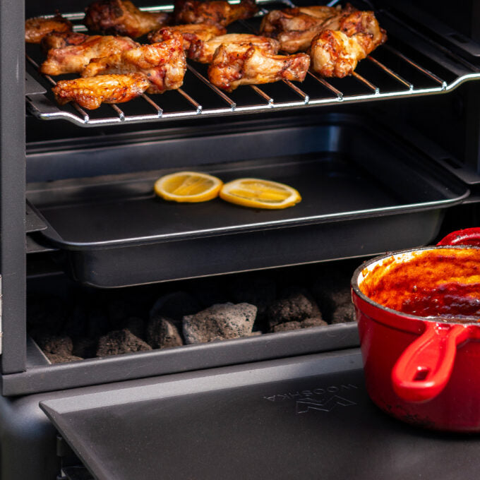 Wooshka Smoker Oven Roasting Tray Set