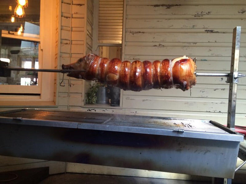Stainless Steel Warrior Spit Roaster