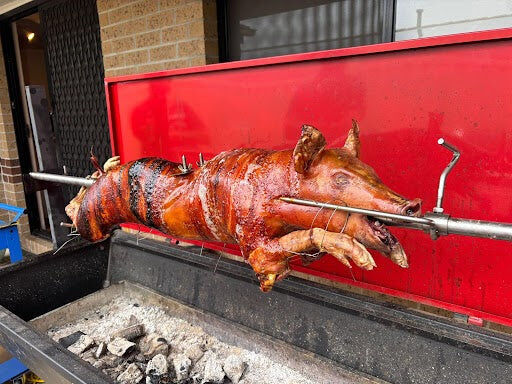 Warrior Pig Spit Roaster