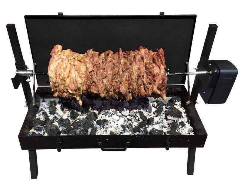 Mini Spit Roaster Charcoal BBQ