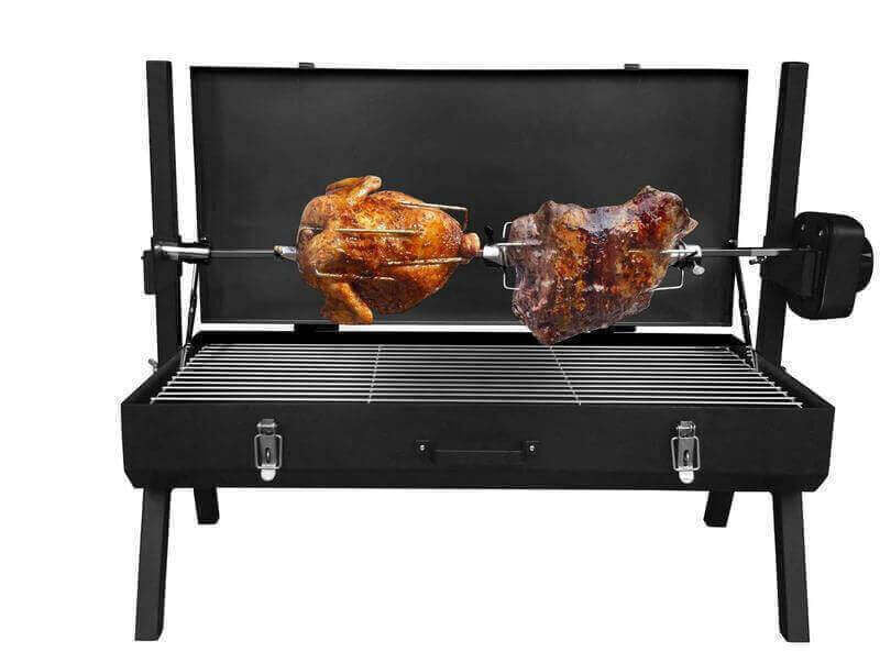 Mini Spit Roaster Charcoal BBQ