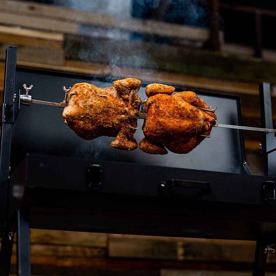 Mini Spit Roaster Charcoal BBQ