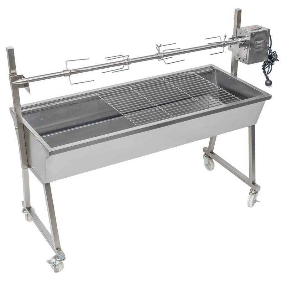The Master Stainless Steel Spit Rotisserie