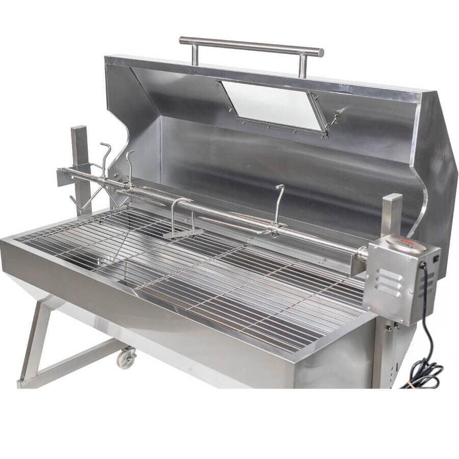 1200 Stainless Steel Hooded Spartan Spit Roaster