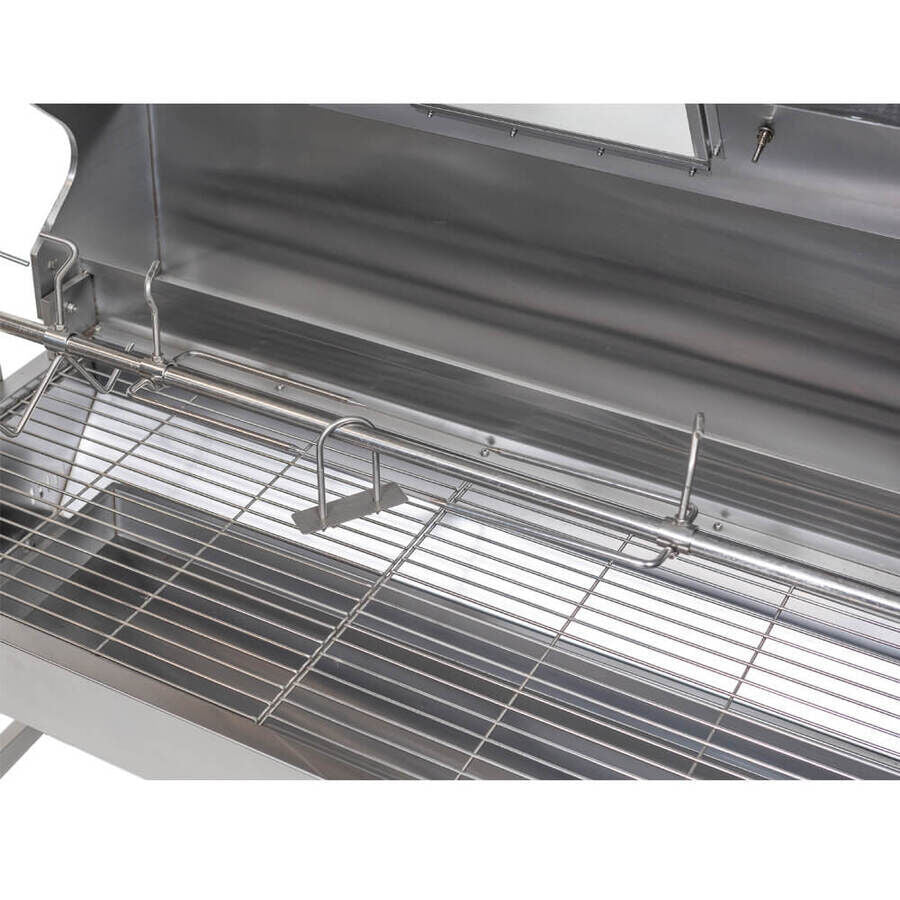 1200 Stainless Steel Hooded Spartan Spit Roaster