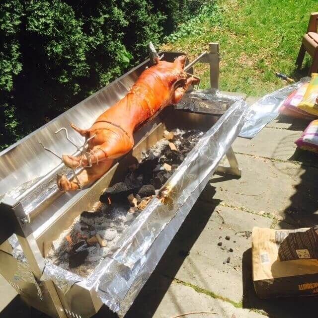 1500 Stainless Steel Spartan Spit Roaster