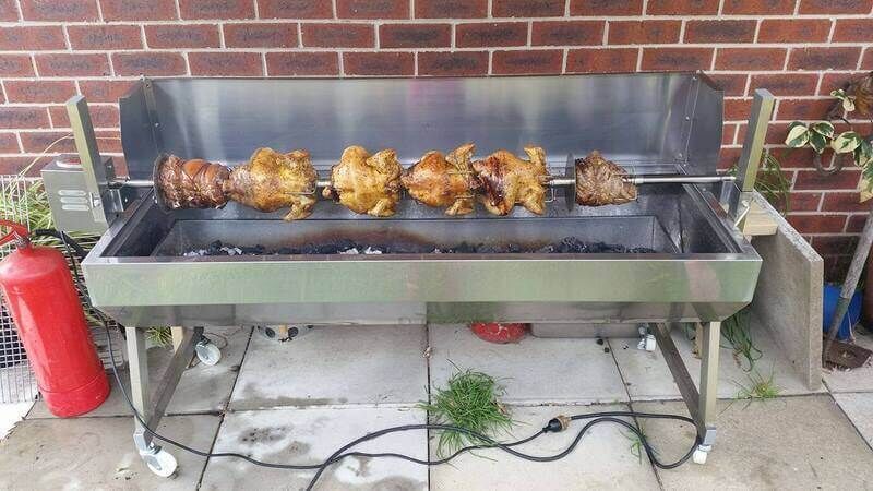 1500 Stainless Steel Spartan Spit Roaster