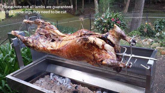 1200 Stainless Steel Spartan Spit Roaster