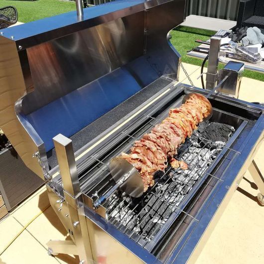 Dual Fuel Spit Roaster 1000