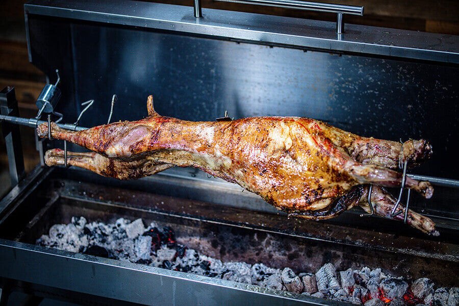 Dual Fuel Spit Roaster 1500