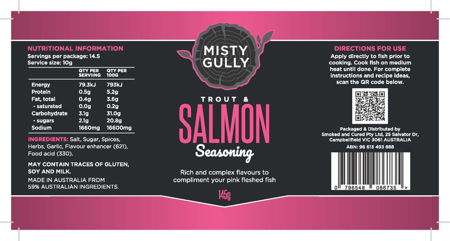 Salmon and Trout Seasoning