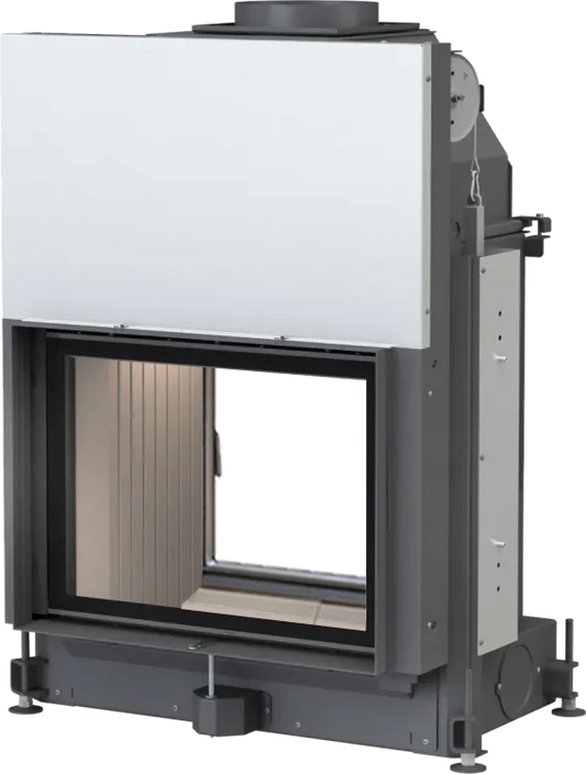 AUGSBURG 51/67 Tunnel Vertical/Swing Door Fireplace - Hunter Valley Heating