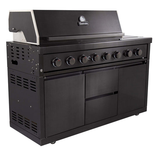 NOVA GRAPHITE 6 BURNER BBQ - - Gasmate - Hunter Valley Heating
