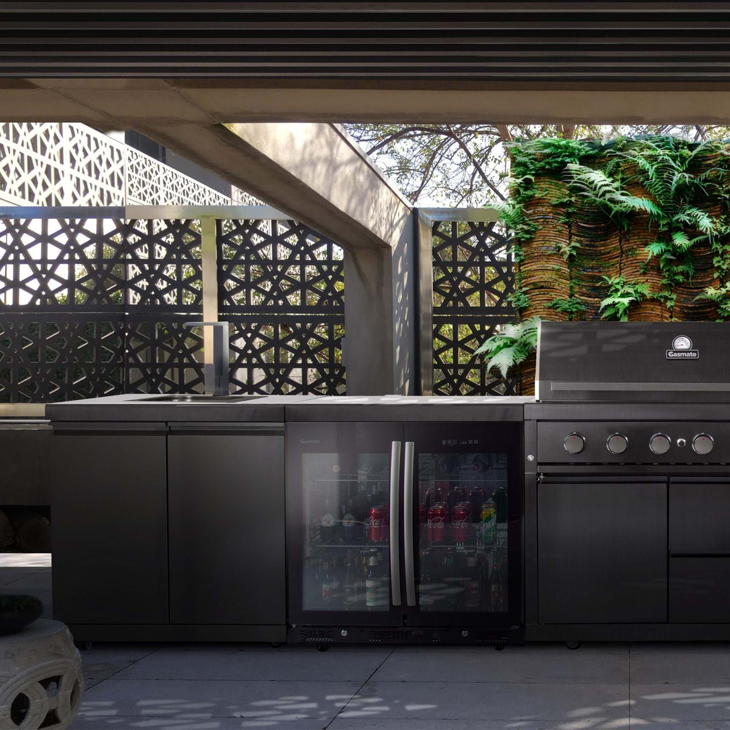NOVA GRAPHITE PREMIUM 2 DOOR BAR FRIDGE TOP - - Gasmate - Hunter Valley Heating