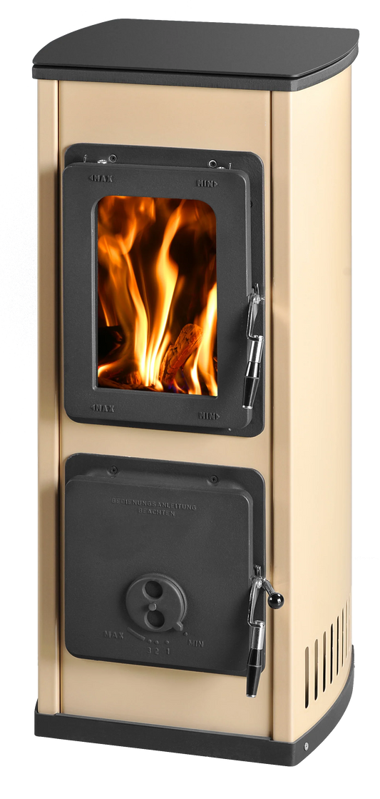 MILANO Cappuccino Cooktop Freestanding Fireplace - Hunter Valley Heating