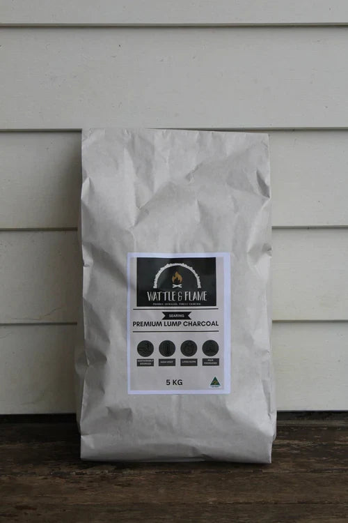 Wattle and Flame Mallee Root lump charcoal