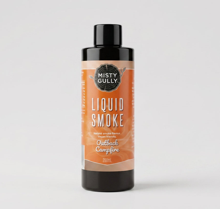 Liquid Smoke Outback Campfire (200ml) - Hunter Valley Heating