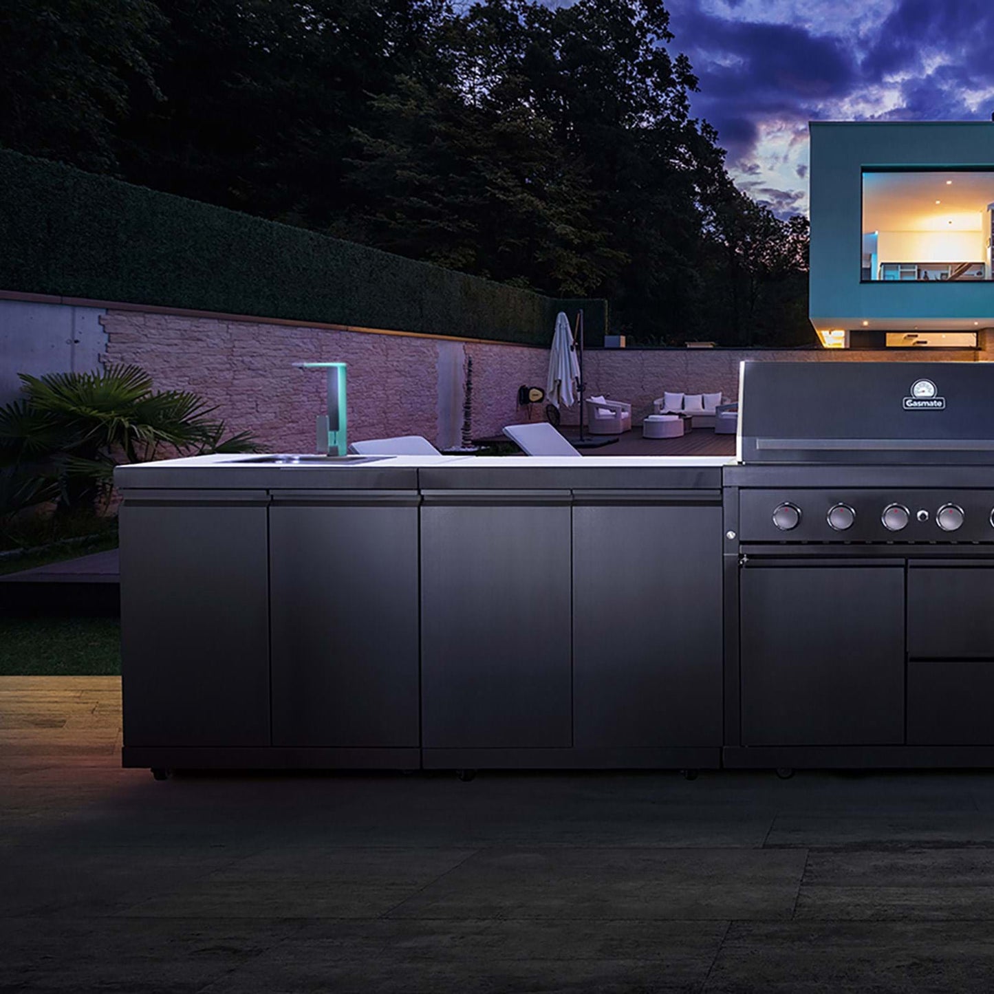 NOVA GRAPHITE SINK, BIN & STORAGE MODULE -  - Gasmate - Hunter Valley Heating 