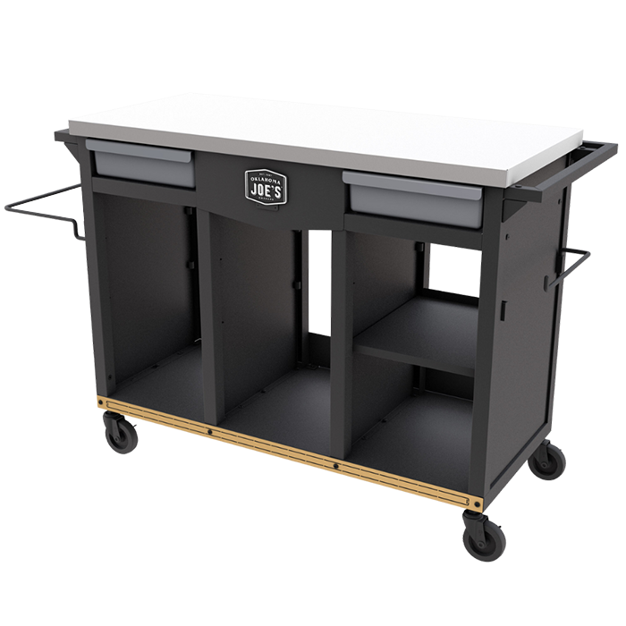 Workstation DLX Prep & Storage Cart