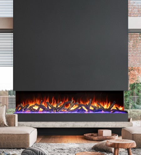 AMANTII TRUVIEW 85 BESPOKE ELECTRIC FIREPLACE