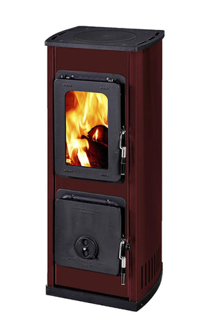 Euro Milano Cooktop Wood Fireplace