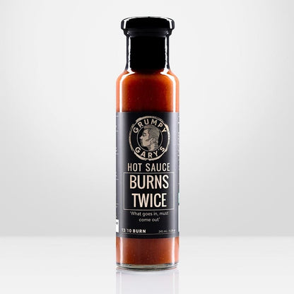 Burns Twice Hot Sauce