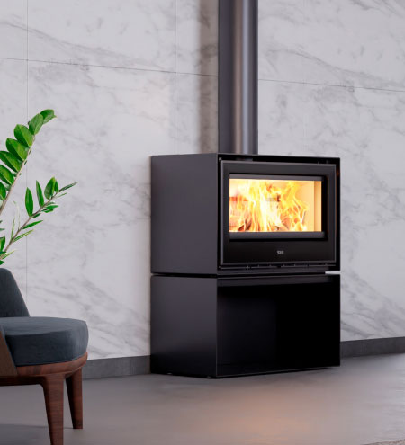 ADF Clare 80S B Freestanding Fireplace