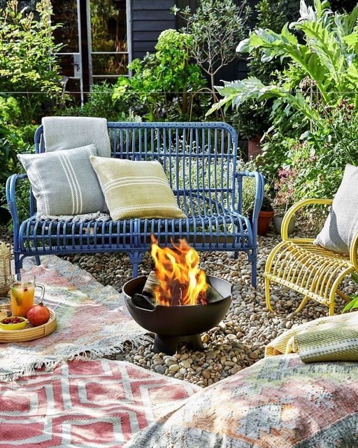 Morsø Ignis Outdoor Fire Pit with Cooking Grate