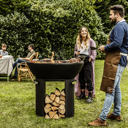 Hergóm Zenith High Base Fire Pit Complete Set