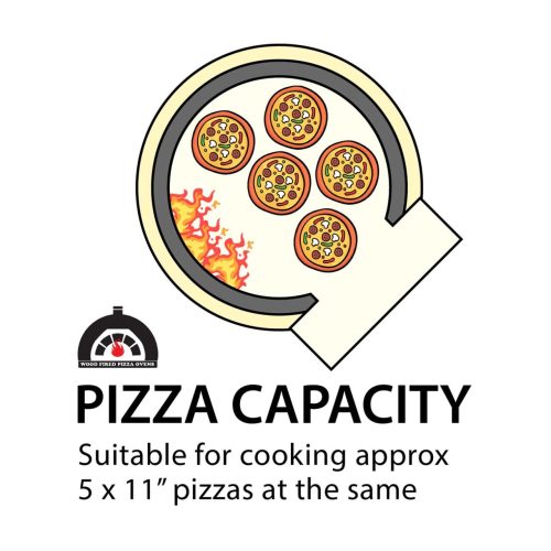 JA Grande Dome Preassembled Pizza Oven