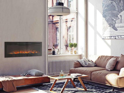 VisionLINE Linear Electric Fireplace - Series 2