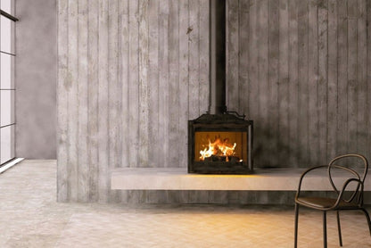 Modica 600 Glass Fronted Freestanding Fireplace
