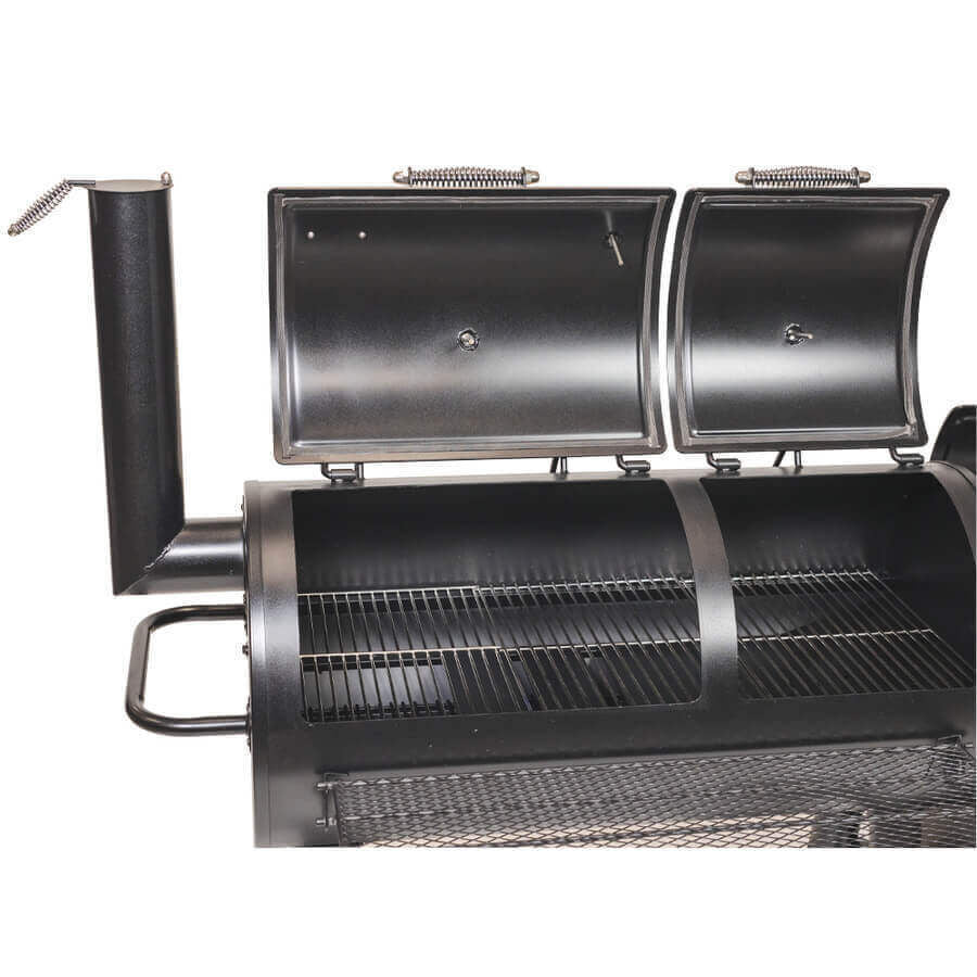 Offset Smoker BBQ - Stoves & Cooktops - Flaming Coals - Hunter Valley Heating 