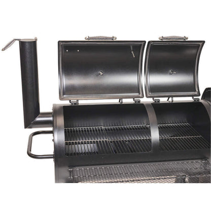 Offset Smoker BBQ - Stoves & Cooktops - Flaming Coals - Hunter Valley Heating 