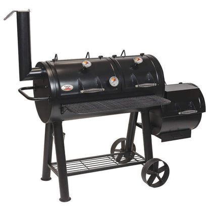 Offset Smoker BBQ - Stoves & Cooktops - Flaming Coals - Hunter Valley Heating 