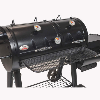 Offset Smoker BBQ - Stoves & Cooktops - Flaming Coals - Hunter Valley Heating 