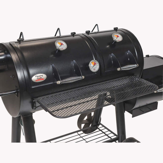 Offset Smoker BBQ - Stoves & Cooktops - Flaming Coals - Hunter Valley Heating 