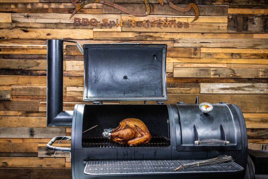 Offset Smoker BBQ - Stoves & Cooktops - Flaming Coals - Hunter Valley Heating 