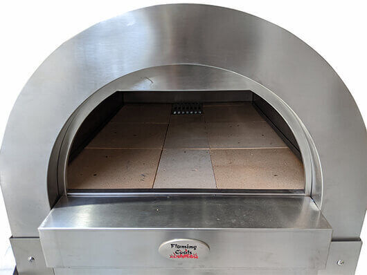 Large Stainless Steel Wood Fired Pizza Oven