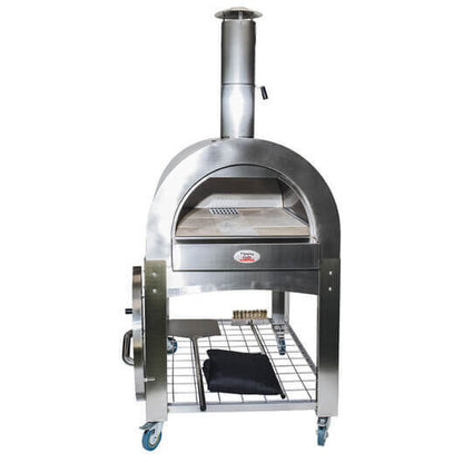 Large Stainless Steel Wood Fired Pizza Oven