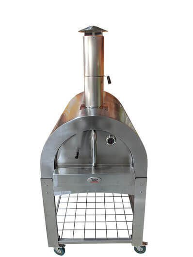 Large Stainless Steel Wood Fired Pizza Oven