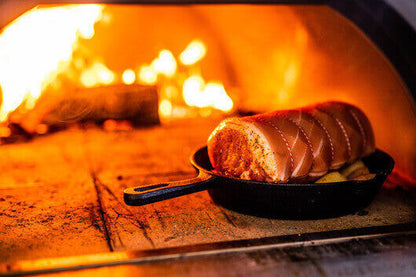 Large Stainless Steel Wood Fired Pizza Oven