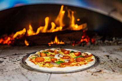 Large Stainless Steel Wood Fired Pizza Oven - Premium
