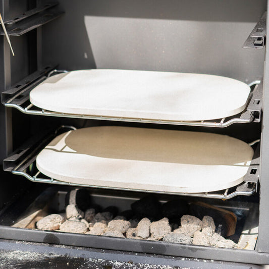 Wooshka Smoker Oven Pizza Stone Set