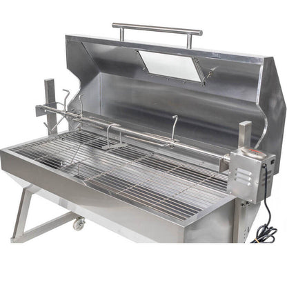 1200 Stainless Steel Hooded Spartan Spit Roaster