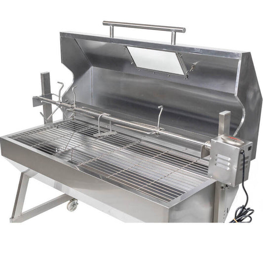 1200 Stainless Steel Hooded Spartan Spit Roaster