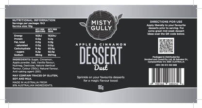 Apple and Cinnamon Dessert Dust